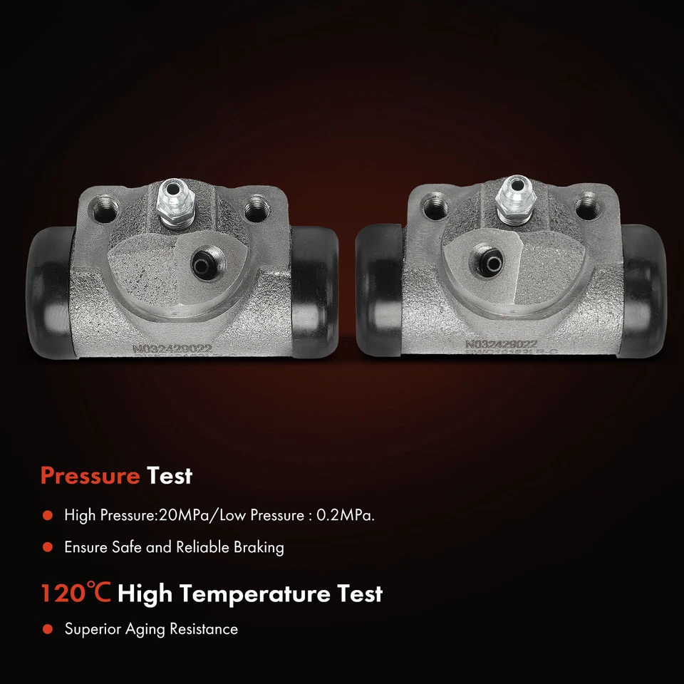2 задних цилиндра барабанного тормоза для Ford E-150 E-250 F-150 97-08 F-250 LTD - Изображение 4 из 4