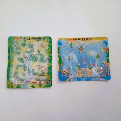 ULTIMATE RESCUE GAMES SUGAR PUFFS CEREAL TOYS - 1998