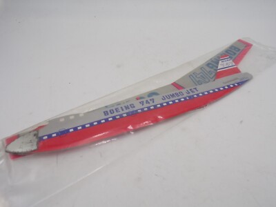 60s Tsubame Toys Japan Boeing 747 Jumbo Jet Large Super Foam