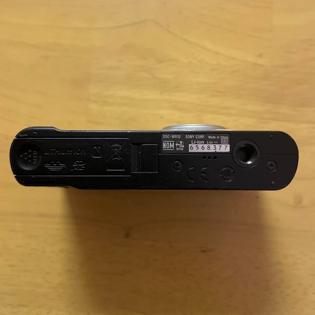 SONY Cyber-Shot DSC-W810 20.1MP Digital Camera Black with SONY Cyber-Shot DSC-W810 20.1MP Digital Camera Black with