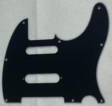 Black 3-Ply For Fit Fender Telecaster Nashville Style Guitar Pickguard