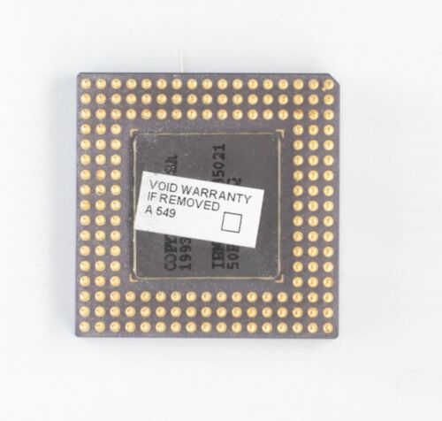 80486 Processor - IBM DX4 100MHz - 486-4V3100GC - Socket 3 - TESTED - Picture 2 of 2