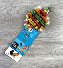 All Living Things Small Birds Bird Toy Sound Diamond Rows NWT