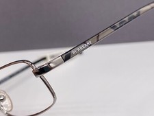 Image of Burberry Eyeglasses Frames Woman Silver Gray Slim Square Check 8993 NP:166€