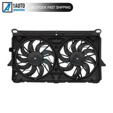 Radiator Cooling Fan Assembly For Chevrolet Silverado 1500 GMC Cadillac Escalade