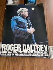 Roger Daltrey 1984 Parting Should Be Painless Promo Poster The Who Mike Thorne