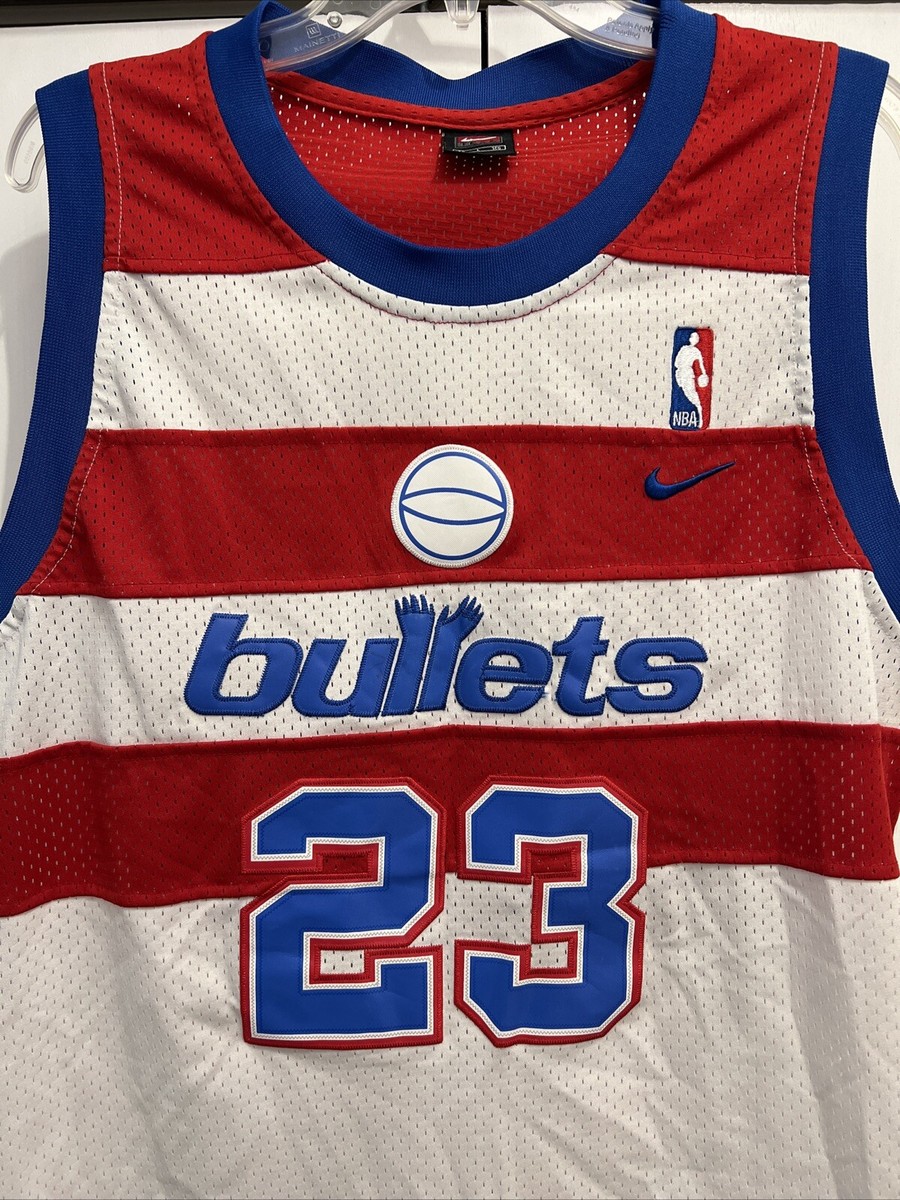 VTG Nike Team MICHAEL JORDAN #23 Washington Bullets Jersey