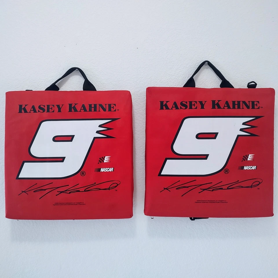 KASEY KAHNE #9 Cojín de Asiento Correa de Hombro Ajustable De Colección 2004 Lote de 2 #004 Foto 4 de 4