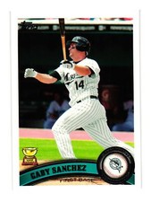 2011 Topps #59 Gaby Sanchez Florida Marlins