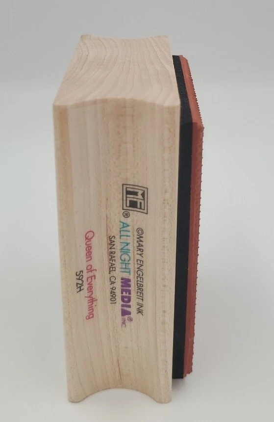 Sello de goma Queen of Everything Castle Kingdom montaje en madera Mary Engelbreit nuevo Foto 2 de 4