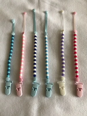 Perlen Schnuller/Schnuller Clips für Reborn Puppen