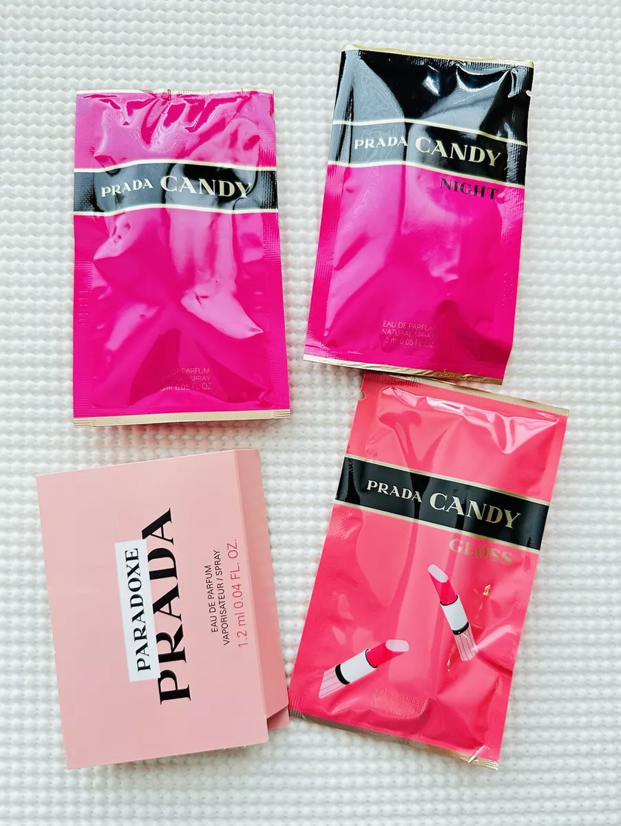 Prada candy night sample hot sale
