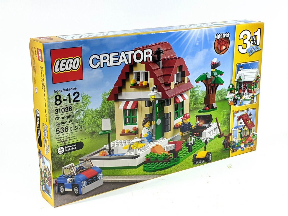 トゥーン フルコン 各3枚 レボリューションパック LEGO Creator 3-in-1 31038 Changing Seasons - Brand New in Factory