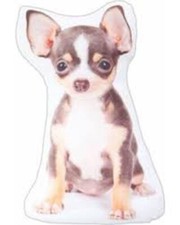 Dog Shaped Photo Decorative Accent Throw Pillow