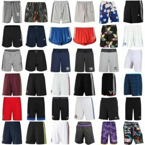 Shorts bleus adidas pour homme