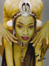 FEMI TAYLOR signed Autogramm 20x25cm STAR WARS in Person autograph COA OOLA