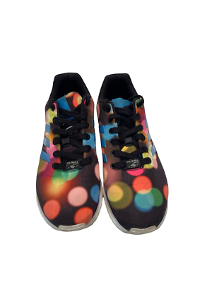 Adidas Torsion Shoes Mens 7.5 ZX Flux Shoes Multicolor City Lights