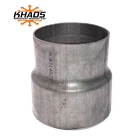 3” ID to 3.5” ID Universal Exhaust Pipe to Pipe Coupler Connector Aluminized