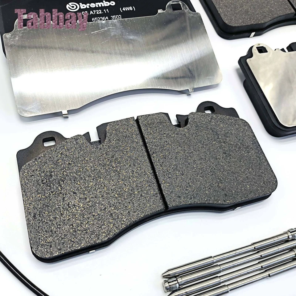 Front Brake Pad Kit for 23316708 Chevrolet Corvette Z06 Z07 Carbon Ceramic Rotor Foto 4 de 4
