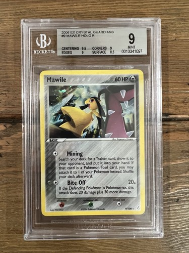 Mawile graded BGS 9 for sale on eBay
