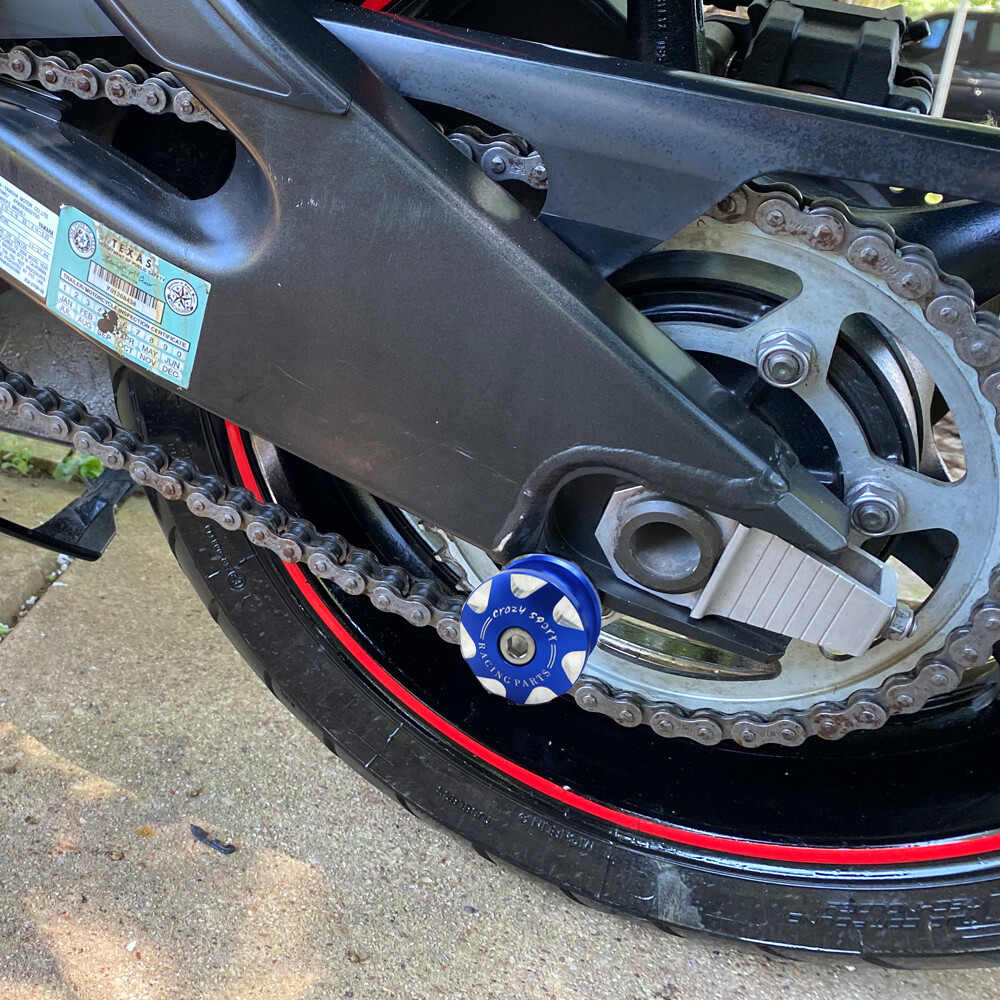 M8 Swingarm Spools Slider Screw For KAWASAKI Z650 Z1000SX ZH2