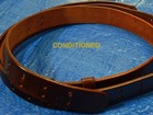 FATIGUED/CONDITIONED M1907 U.S. style leather slings,  black or brass fittings — photo 7