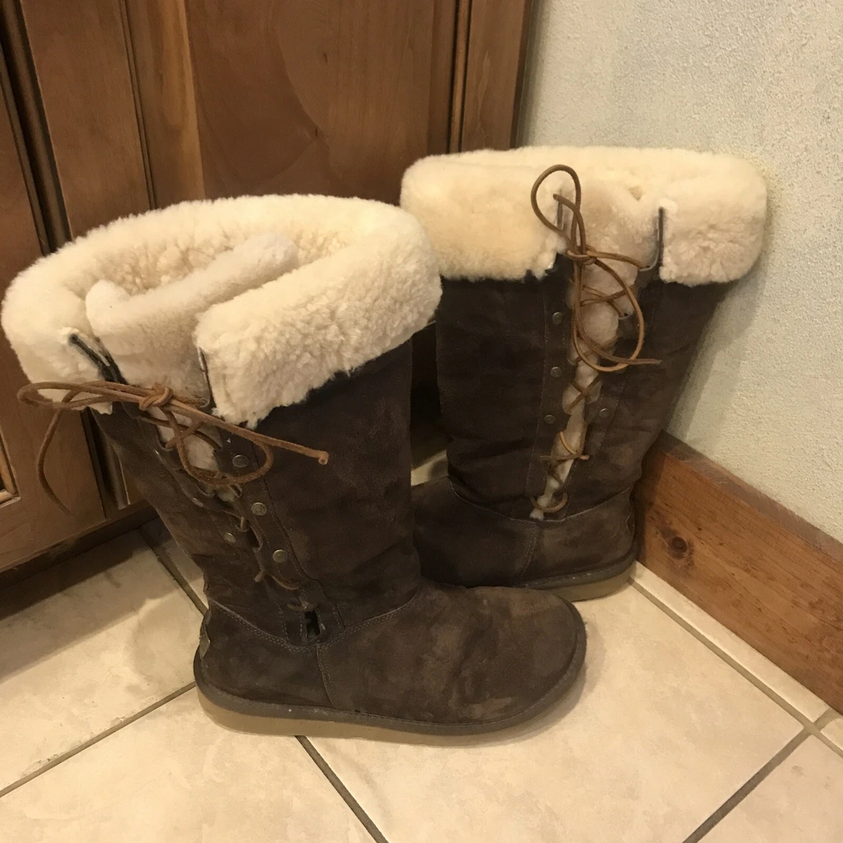 Ugg lace on sale up winter boots