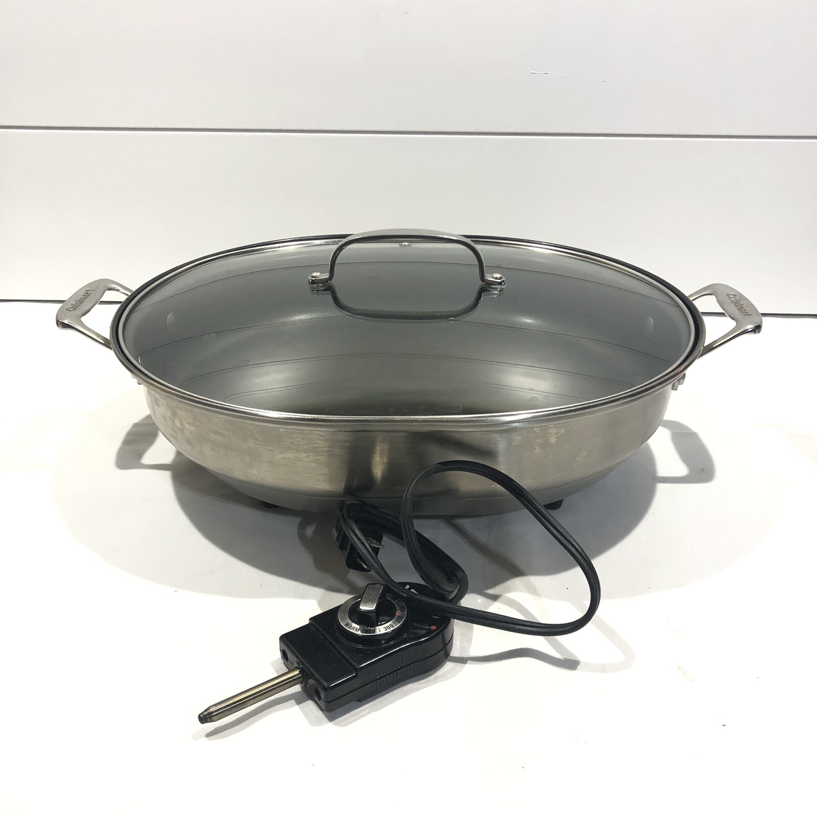 cuisinart electric wok stainless steel