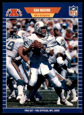 1989 Pro Set #220 Dan Marino   Dolphins