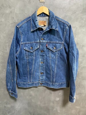 VTG Levis Type 3 Trucker Denim Jacket 70505 0217 Size 42 USA Made