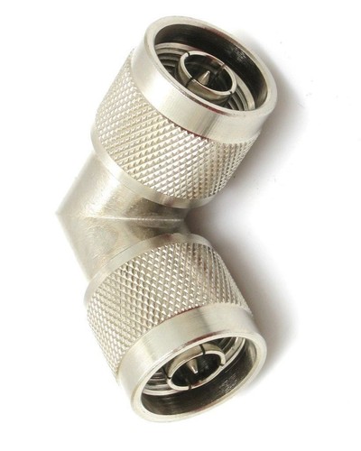 Rechter Winkel 90 Grad Koaxialstecker, Typ N, Stecker-Stecker - Bild 3 von 3