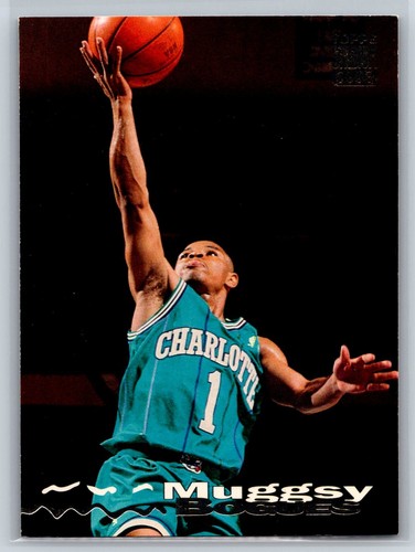 1993-94 Topps Stadium Club Muggsy Bogues Charlotte Hornets #204 | eBay