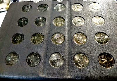 COMPLETE SET P & D) ~50 STATE QUARTERS 25C~ (100 COINS 1999-2008