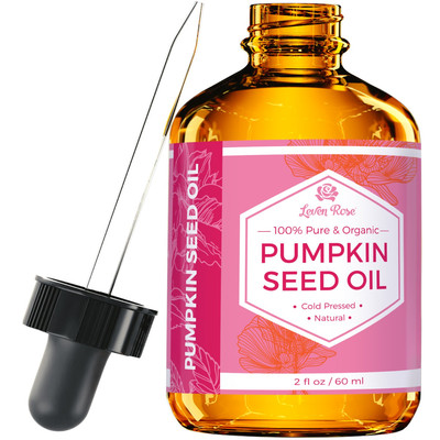 100% Pure Pumpkin Seed Oil | Cold-Pressed for Skin, Hair & Nails   2oz Bottle