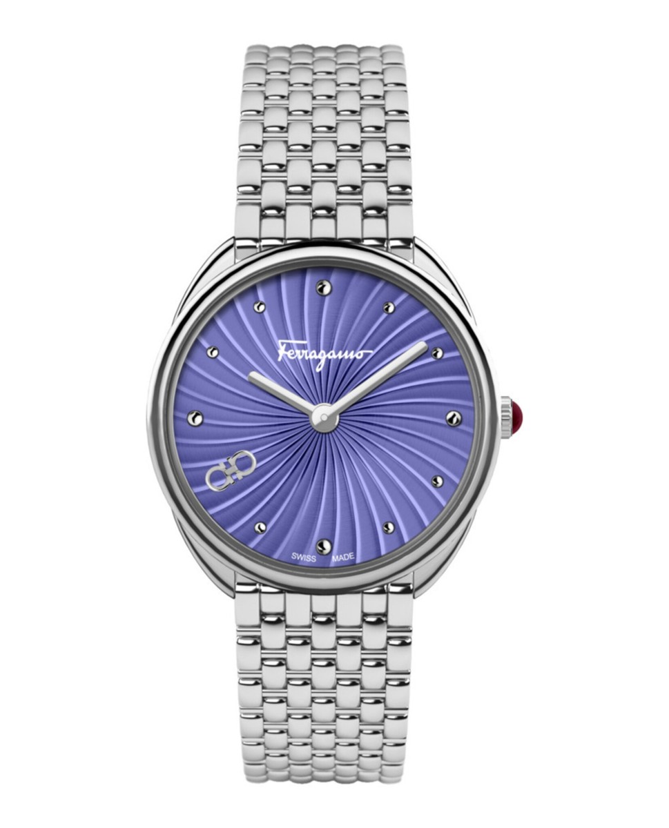 稀少 Ferragamo(フェラガモ) 34 mm Cuir Ladies Watch Ferragamo Womens Cuir Stainless Steel 34mm Bracelet Fashion