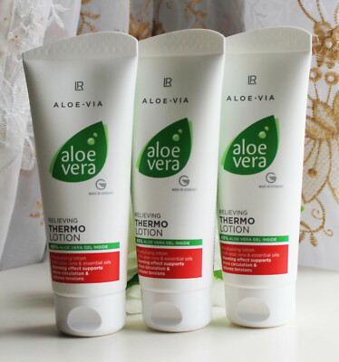 3 LR Aloe Vera Thermo Lotion 45 % Aloe Vera warming Effect je. 100 ml |  eBay.de