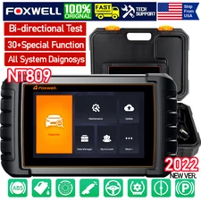 FOXWELL NT809 PRO OBD2 Scanner Bidirectional Diagnostic Tool Code Reader ABS SRS