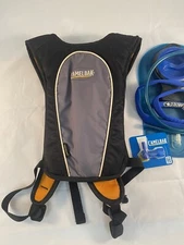 Camelbak Snobowl Hydration Backpack Black & Orange w/ Bladder