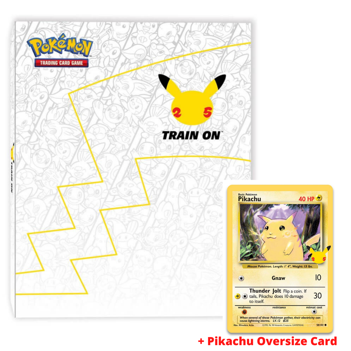First Partner POKEMON TCG 25th Anniversary Celebrations Collector's Binder  Album 820650809606| eBay