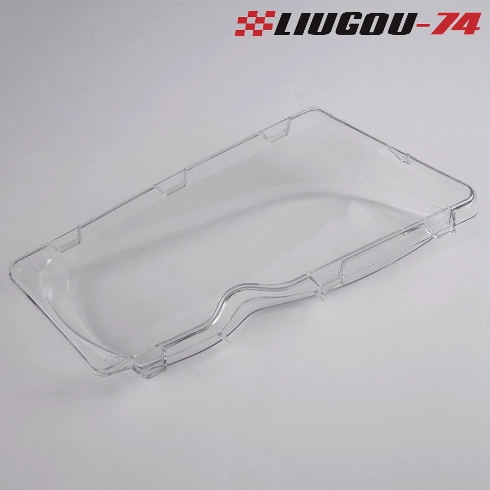 Ajuste para BMW E46 2002-2005 serie 3 4 puertas faros lente transparente cubierta de lente Foto 3 de 4