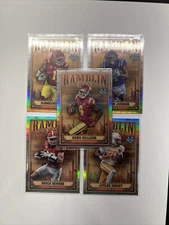 2023 Topps Bowman University Chrome Rambling Man Lot Includes RM-7, 10, 9, 1, 12