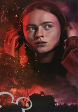 Stranger things 4 Max Mayfeild art A4 print,photo,picture gift, christmas