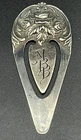 Vintage Sterling Silver S.Kirk & Son Inc. Cast Bookmark 9 Rose Motif