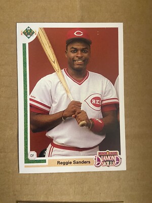 1991 Upper Deck Final Edition #11F Reggie Sanders (RC) Cincinnati Reds