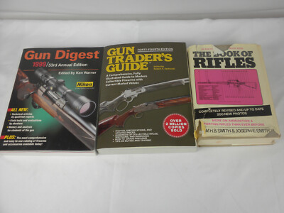 Gun Digest 1999 SC - Gun Traders Guide 44th Ed. SC - Book of Rifles 19722 HC/DJ