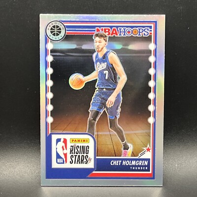 Chet Holmgren 2023-24 NBA Hoops Premium Stock Rising Stars Silver