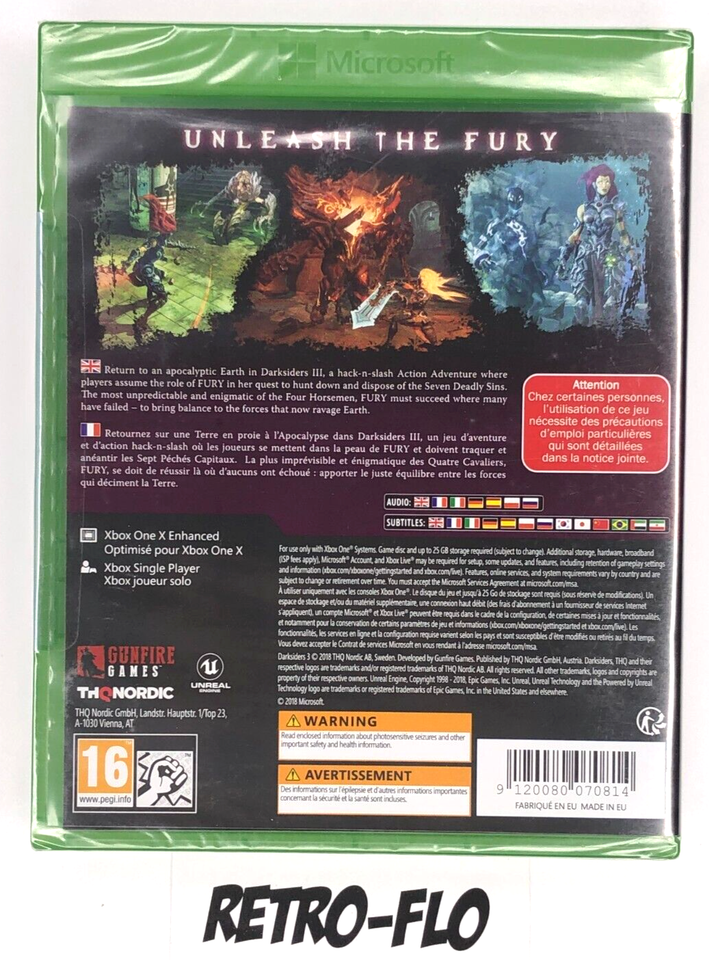 DARKSIDERS II 2 - PS3 - neuf sous blister / brand new and sealed | PAL | FR EUR 8,50 - FR