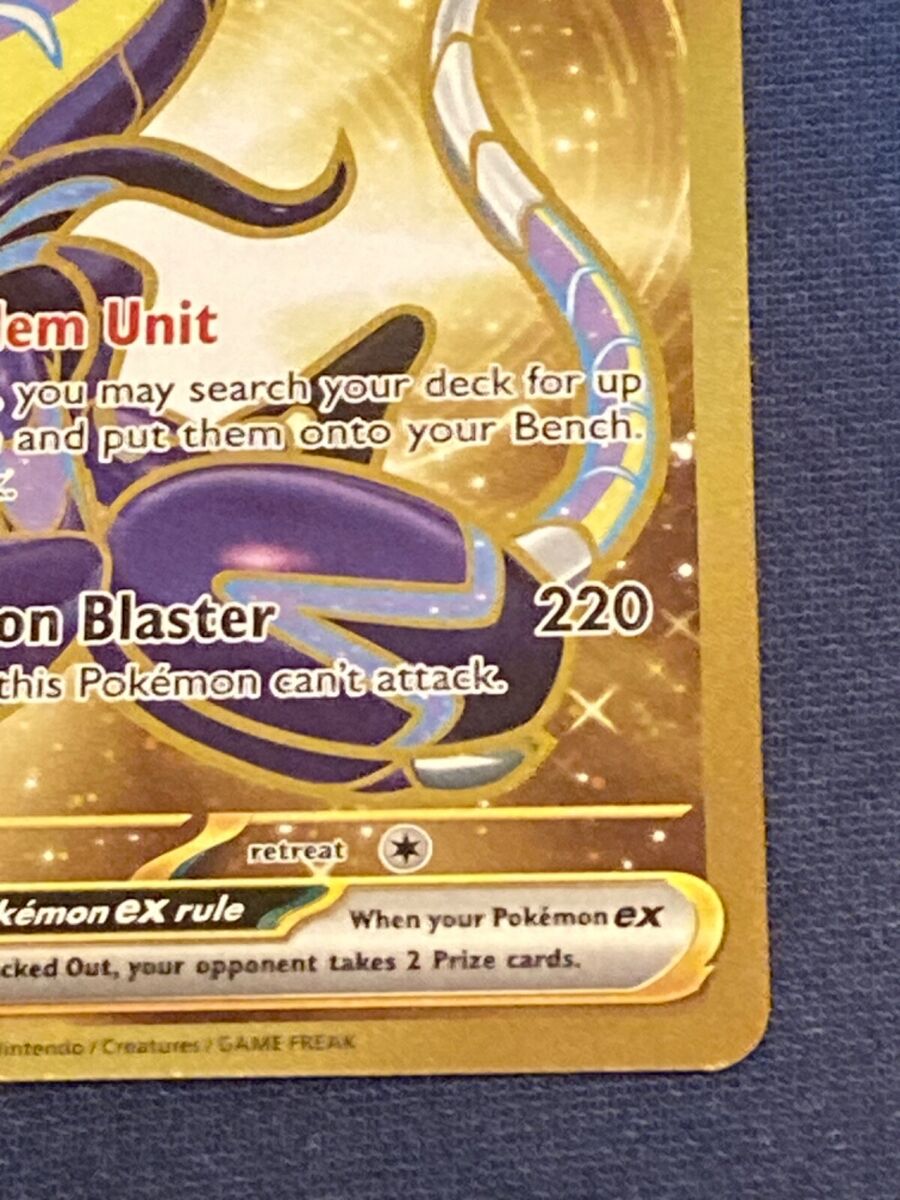 Miraidon Ex Pokemon Tcg Scarlet And Violet Gold Hyper Rare 253/198