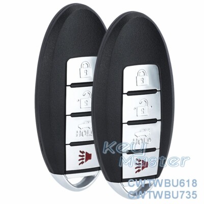 2 for Nissan Maxima Sentra for Infiniti M35 Smart Remote Key