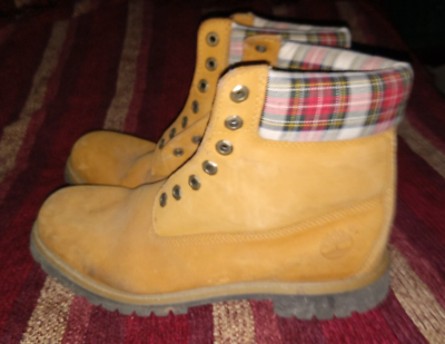 Timberland 6” Waterproof Puffer Boots Buffalo Plaid Wheat new Men’s Size 10.5 Timberland | Shoes | Timberland Mens 6inch Waterproof Boot  main image 4